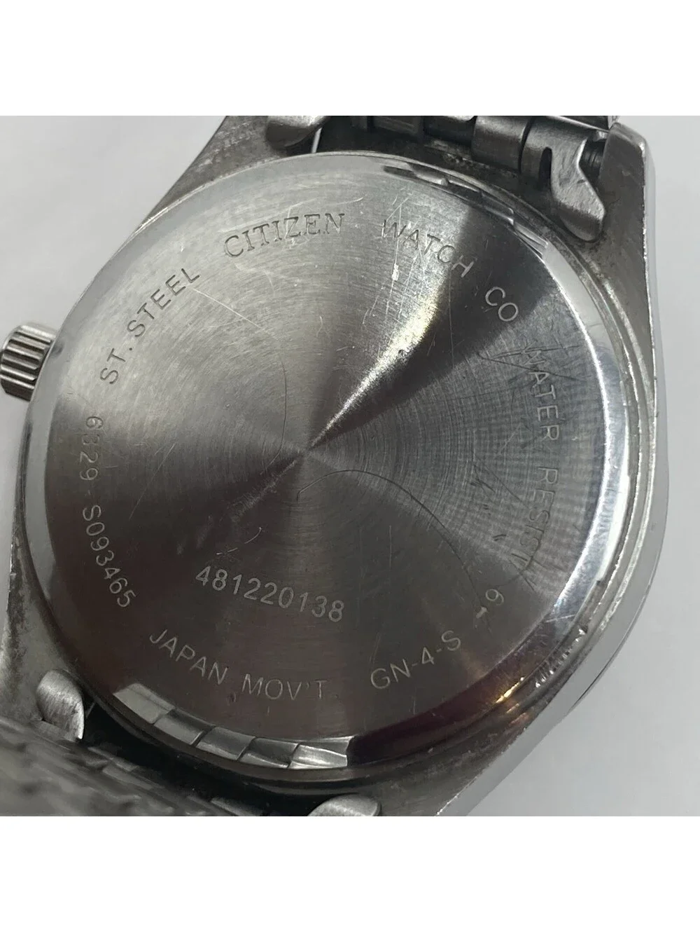 Citizen 6329 Ladies Multi-Function Quartz Watch Silver Dial Swarovski Crystals